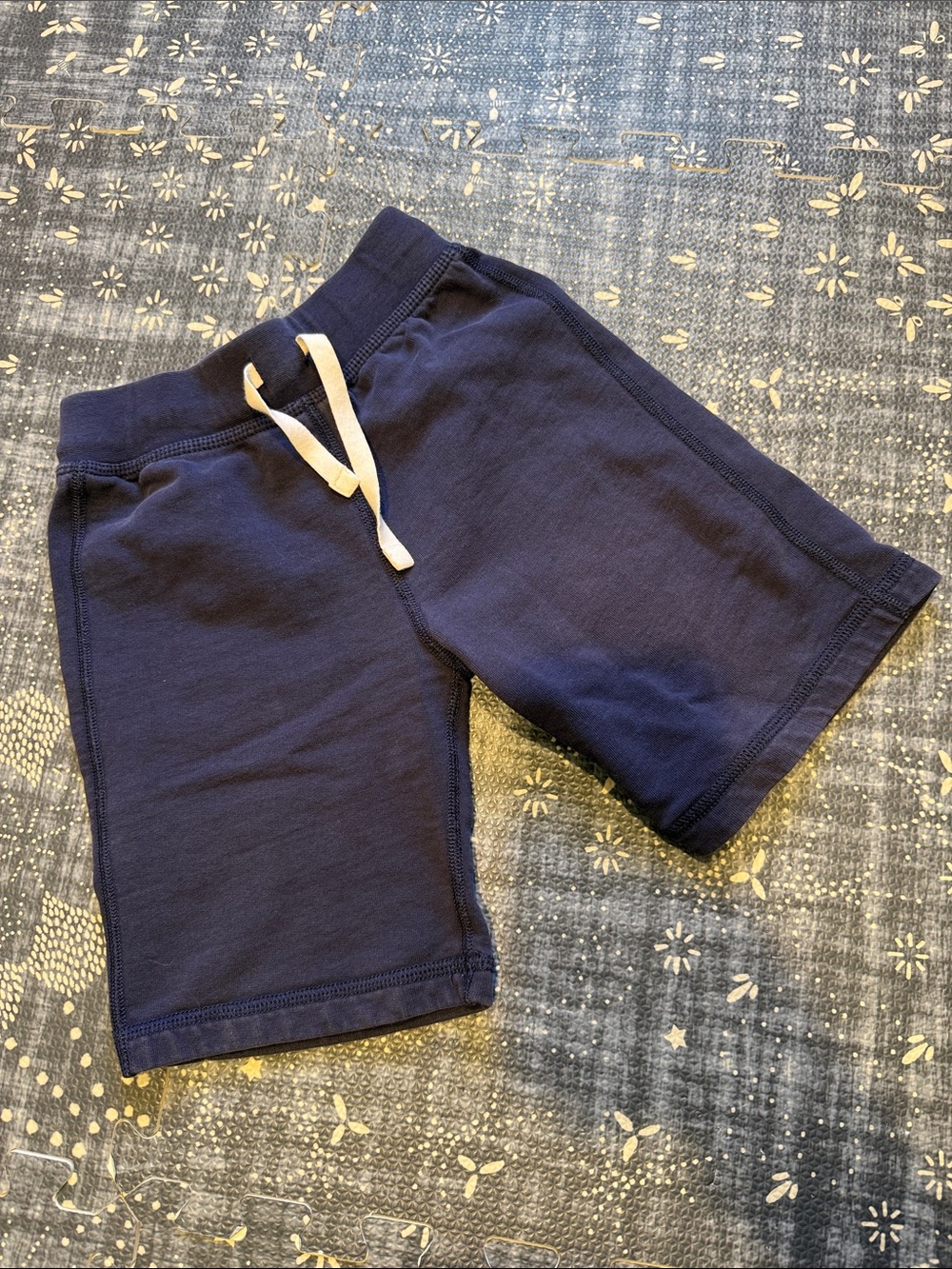 Hanna 6-7 Navy Sweat Shorts